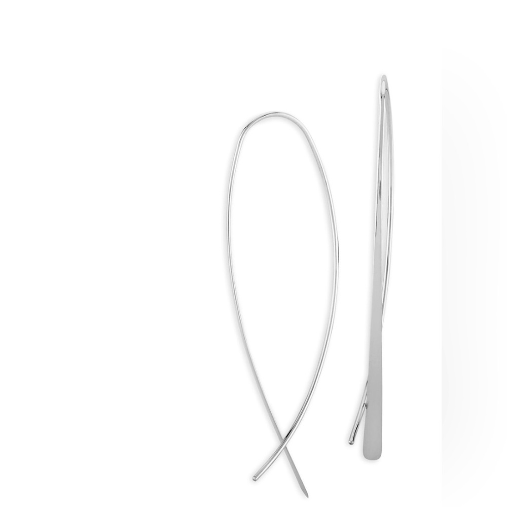 Bloomingdale’s Teardrop Wire Sterling Silver - 100% Exclusive Bloomgdale’s